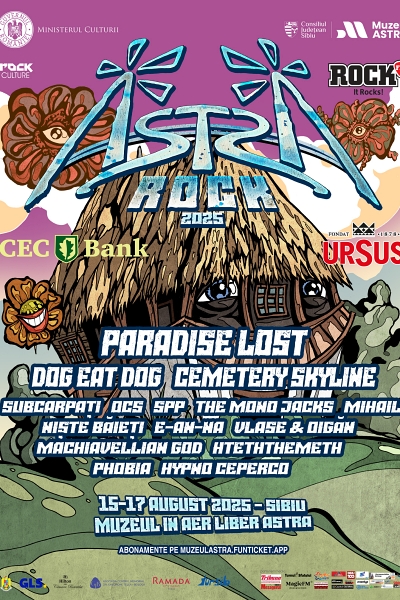 Poster eveniment Astra Rock 2025