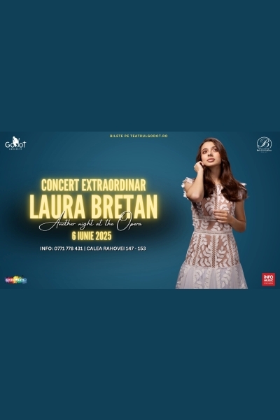 Poster eveniment Laura Bretan - Another Night at the Opera