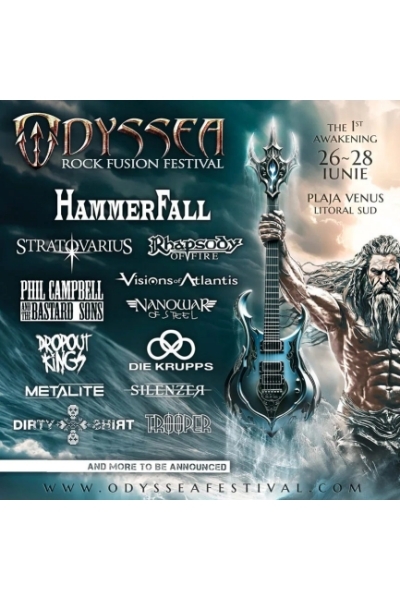 Poster eveniment Odyssea Rock Fusion Festival 2025