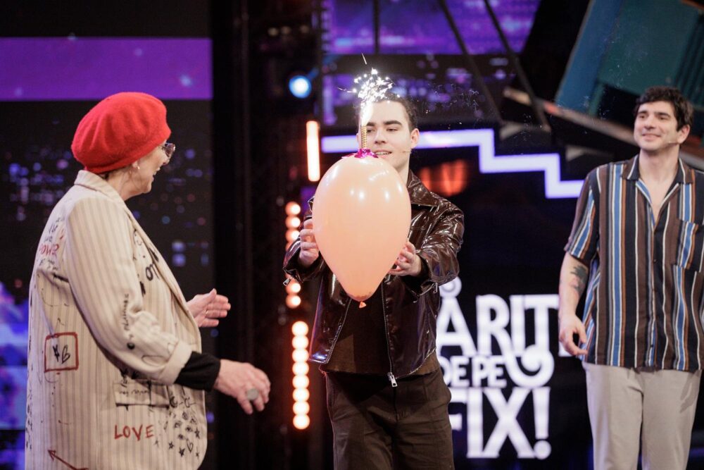 Carmen Tănase și Radu Ștefan Bănică la Săriți de pe fix