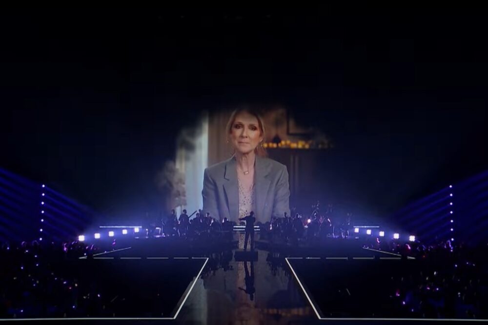 Mesaj video Celine Dion în prima semifinală Eurovision 2025