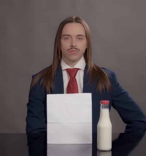 Tommy Cash în videoclipul piesei "Espresso Macchiato"