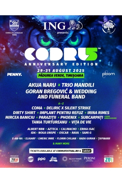 Poster eveniment CODRU Festival 2025