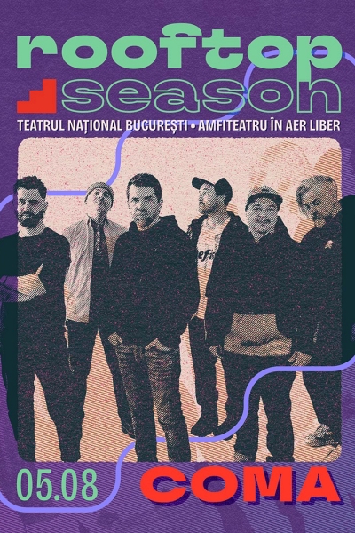 Poster eveniment COMA (Rooftop Season)