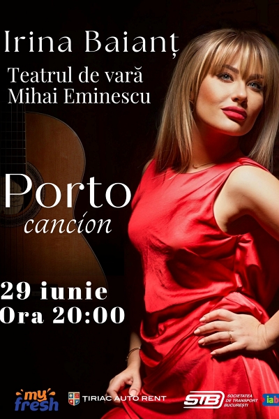 Poster eveniment Irina Baianț - Porto Cancion