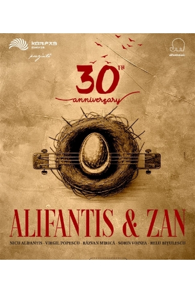 Poster eveniment Alifantis & ZAN - 30 de ani