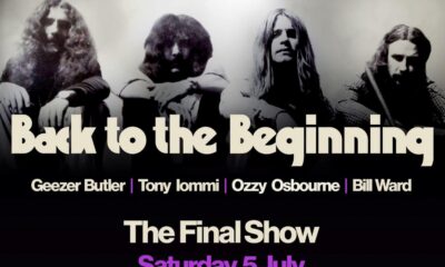 Black Sabbath - "Back To The Beginnig" (afiș concert de adio)