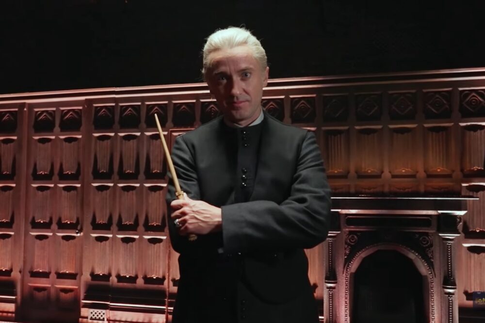 Tom Felton în "Harry Potter și Copilul Blestemat"
