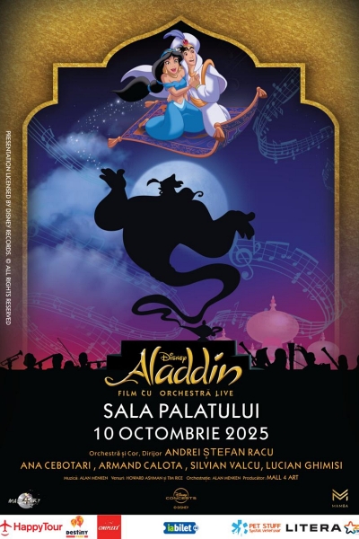 Poster eveniment Disney In Concert - Aladdin
