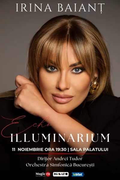 Poster eveniment Irina Baianț - Illuminarium Echo