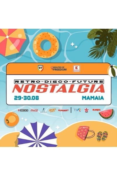 Poster eveniment Nostalgia Litoral 2025