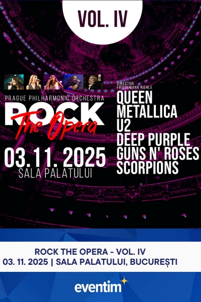Poster eveniment Rock the Opera 2025