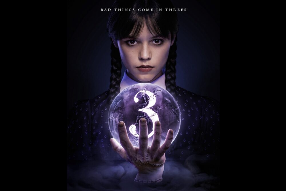 Poster "Wednesday", sezonul 3