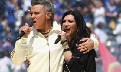 Robbie Williams și Laura Pausini live la Fifa 2025