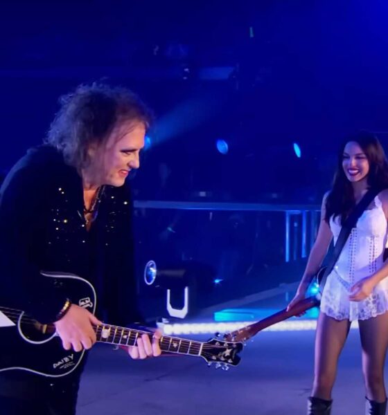 Robert Smith și Olivia Rodrigo la Glastonbury 2025