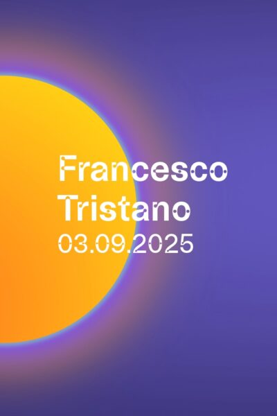 Poster eveniment Francesco Tristano (Enescu în Control)