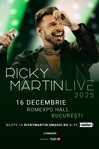 Poster eveniment Ricky Martin