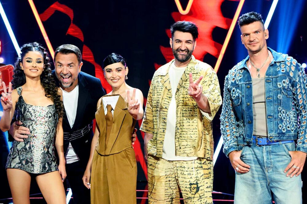 Theo Rose, Horia Brenciu, Irina Rimes, Smiley, Tudor Chirilă - Antrenorii de la Vocea României 2025