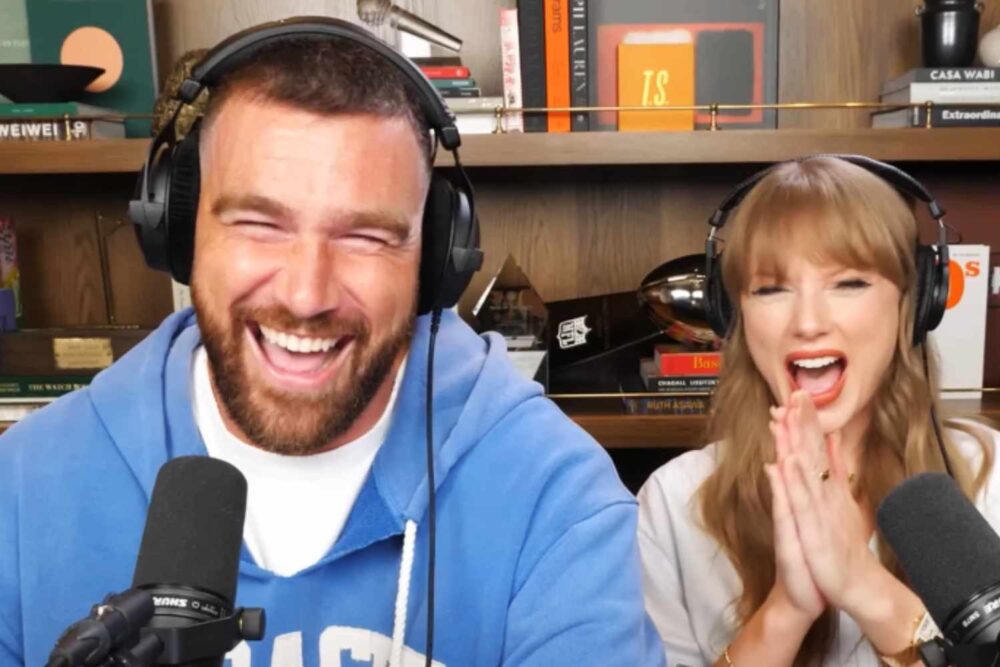 Taylor Siwft în podcastul lui Travis Kelce