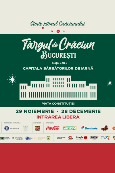 Poster eveniment Târgul de Crăciun București 2025