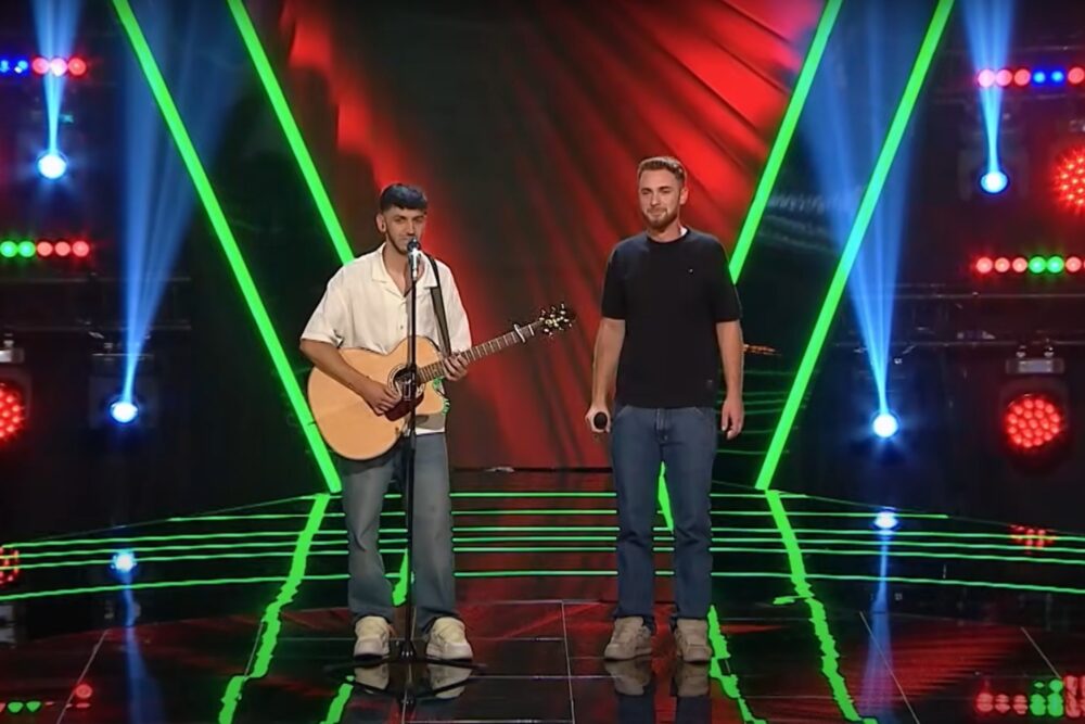 Ștefan Capătă și Valentin Slabu în audițiile de la Vocea României 2025