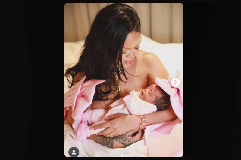 Prima poză cu Rihanna și fetița ei, Rocki Irish Mayers