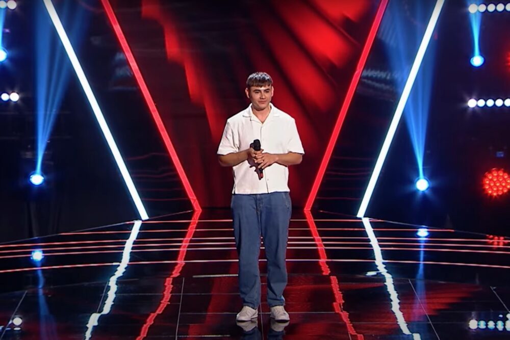 Ștefan Burlacu în audițiile de la Vocea României 2025