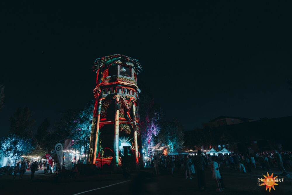 Proiecție pe turneul de apă la Balkanik Festival 2025