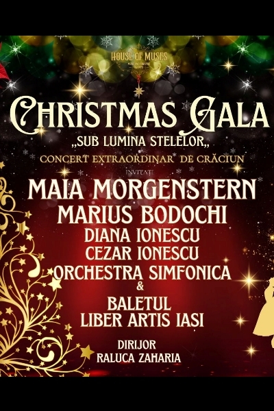 Poster eveniment Christmas Gala - Sub lumina stelelor