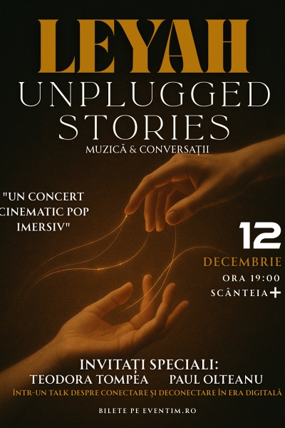 Poster eveniment Leyah - Unplugged Stories
