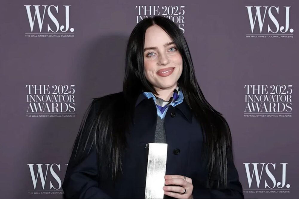 Billie Eilish la Wall Street Journal's Innovator Awards