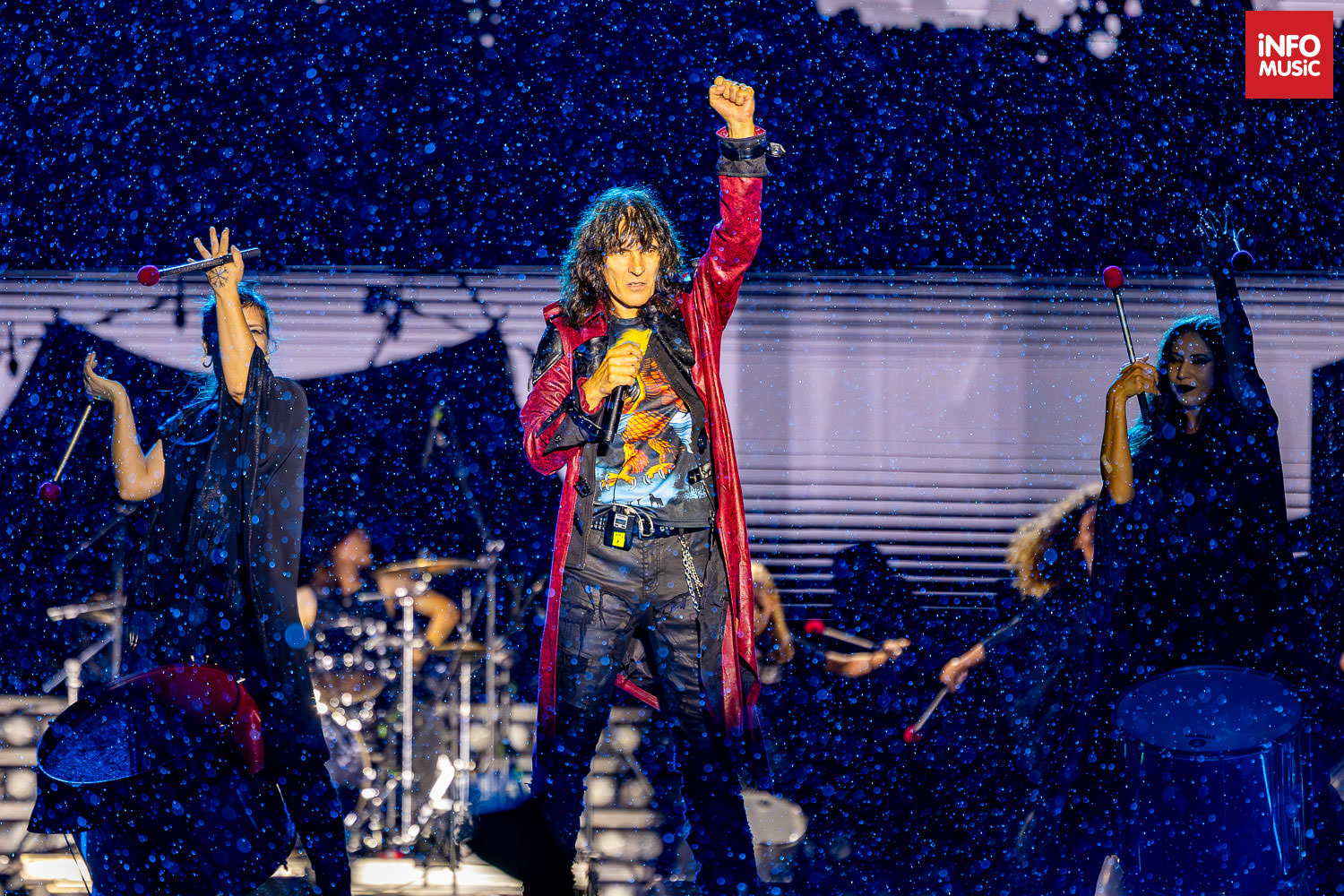 Ovidiu Ioncu „Kempes” în deschiderea concertului Scorpions din 11 septembrie 2025 de la Romexpo