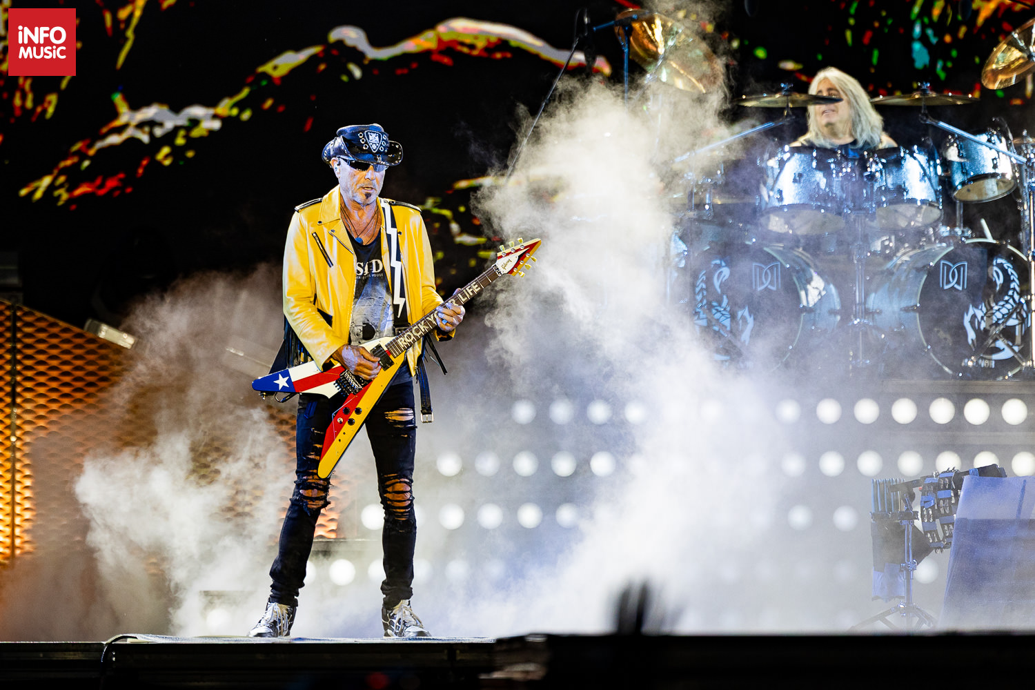 Rudolf Schenker / Scorpions pe 11 septembrie 2025 în concert la Romexpo, București