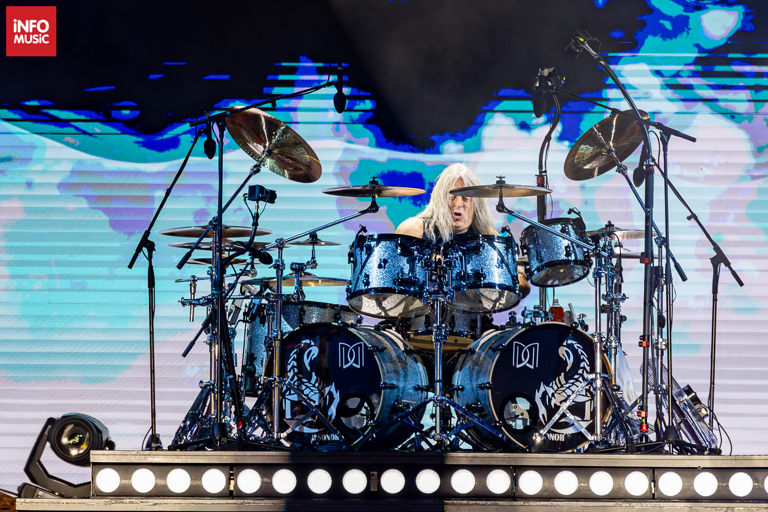 Mikkey Dee, baterie / Scorpions pe 11 septembrie 2025 în concert la Romexpo, București