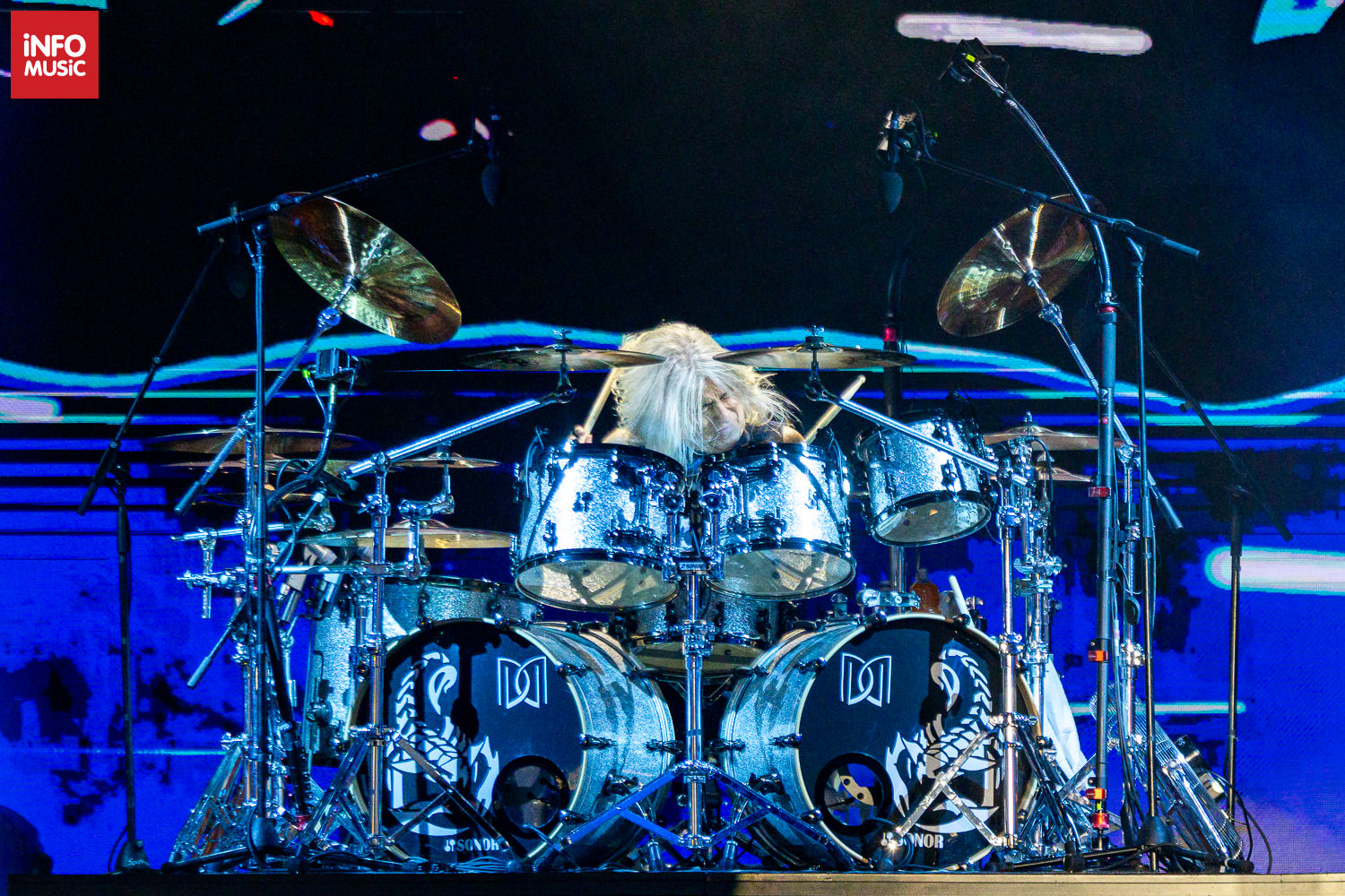 Mikkey Dee, baterie / Scorpions pe 11 septembrie 2025 în concert la Romexpo, București