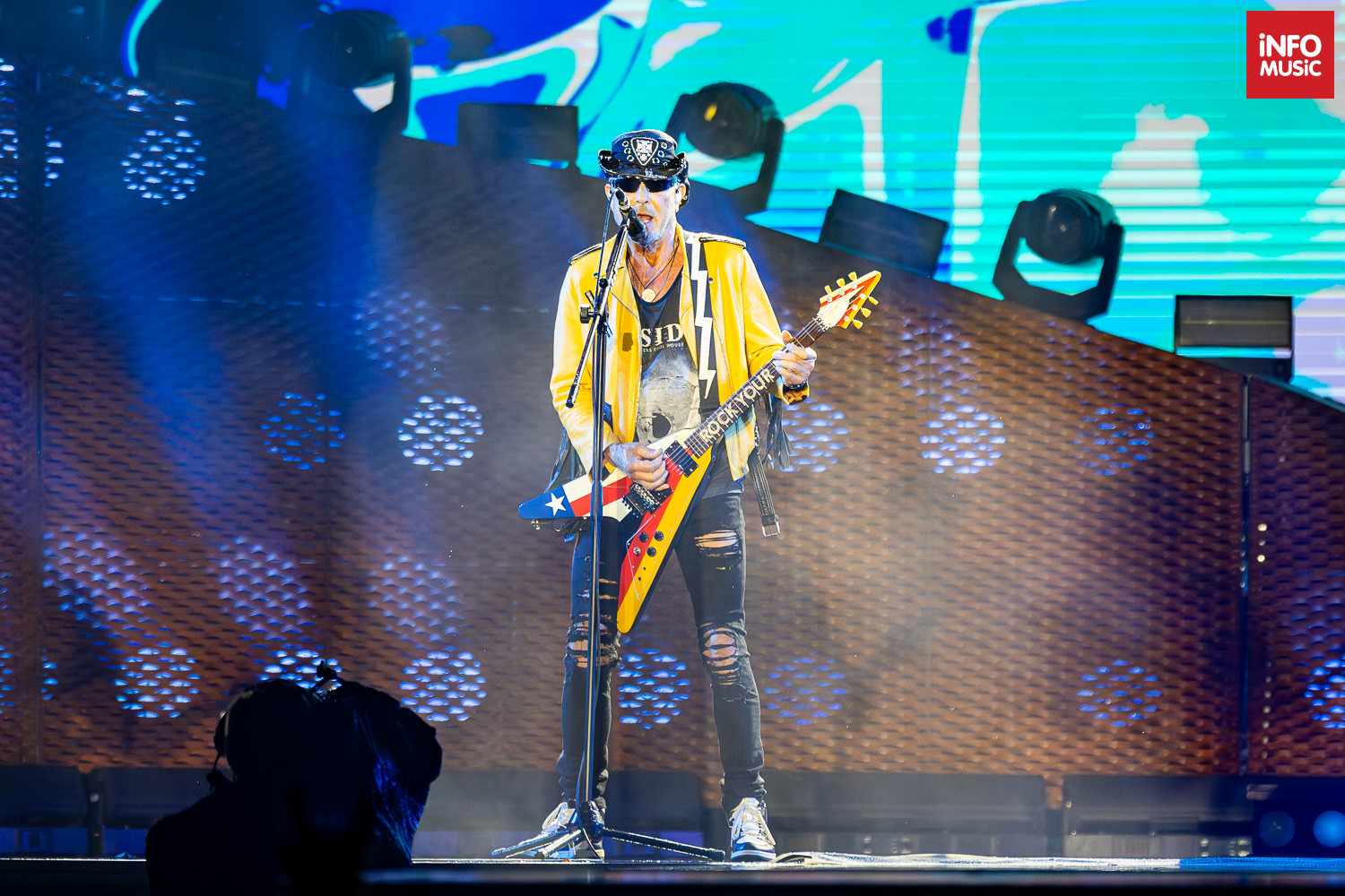 Rudolf Schenker / Scorpions pe 11 septembrie 2025 în concert la Romexpo, București