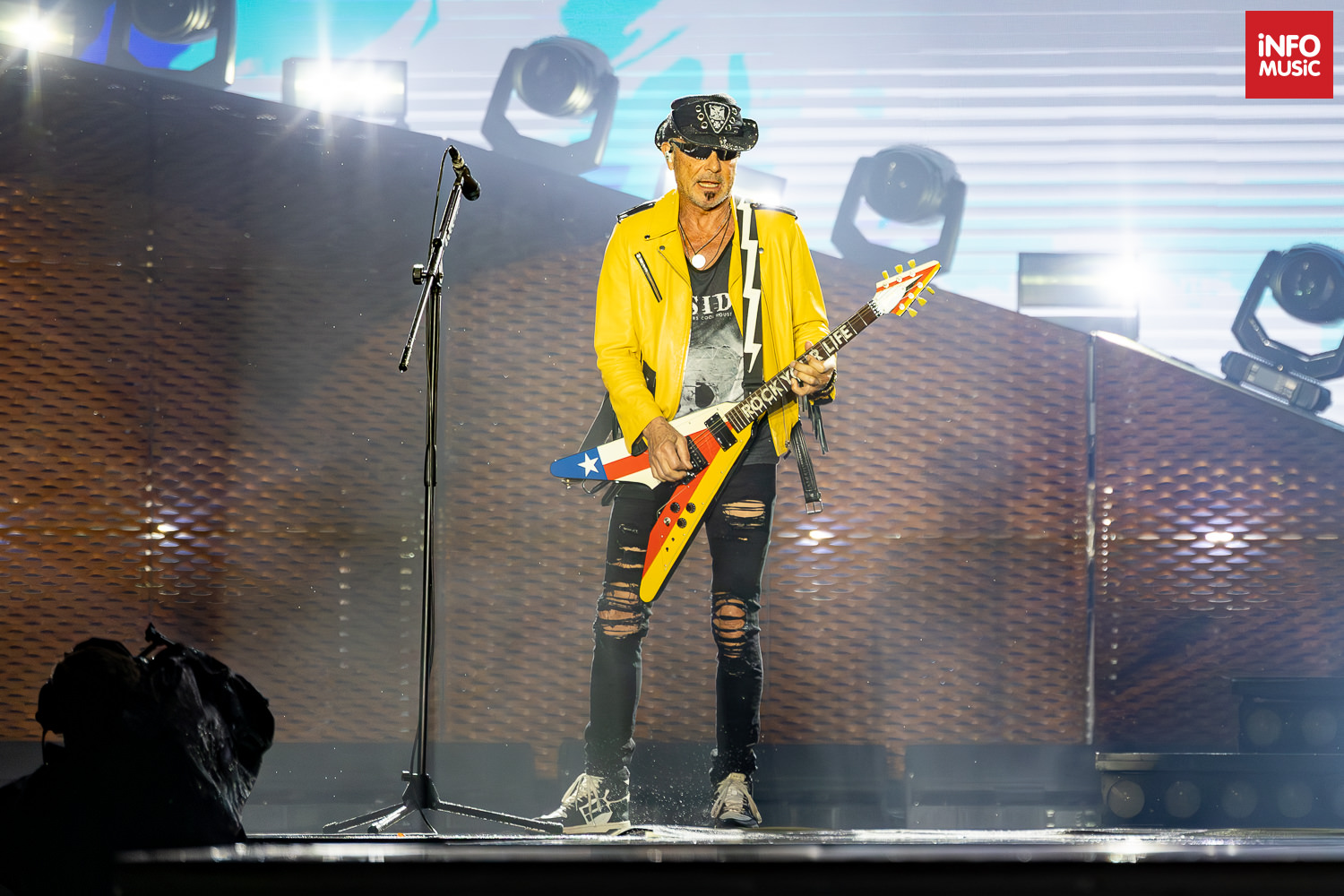Rudolf Schenker / Scorpions pe 11 septembrie 2025 în concert la Romexpo, București