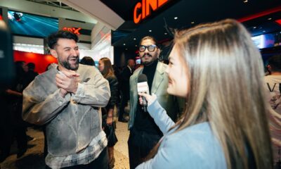 Smiley și Connect-R la premiera filmului "Cursa"