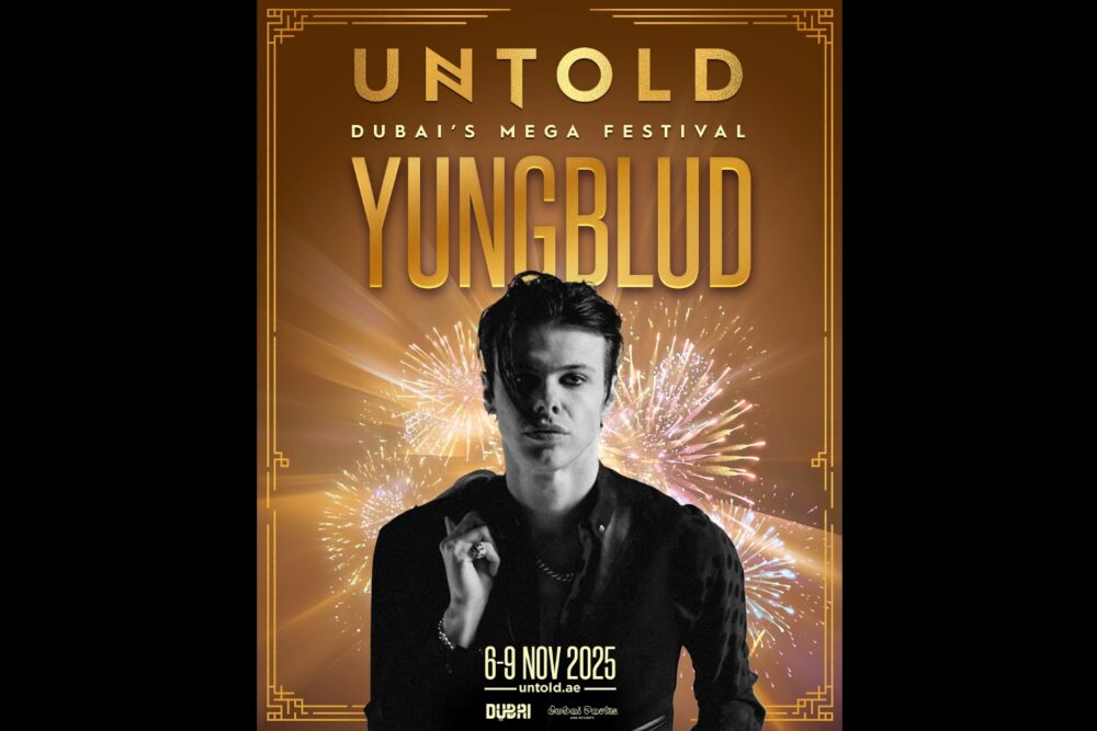 Afiș YUNGBLUD la UNTOLD Dubai 2025