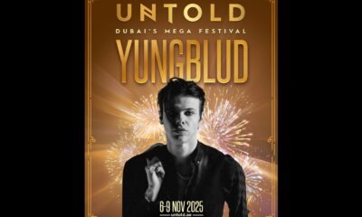 Afiș YUNGBLUD la UNTOLD Dubai 2025