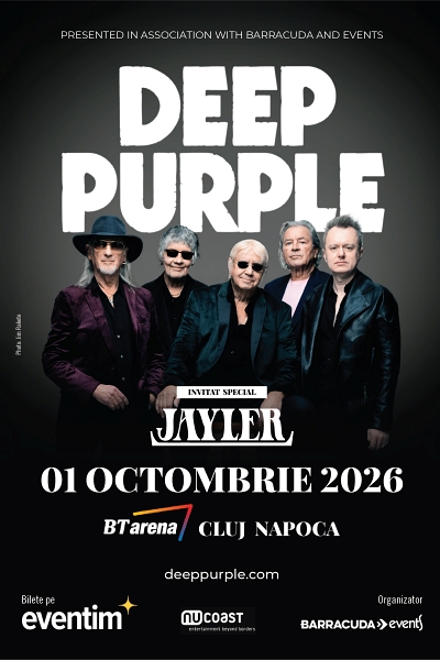 Poster eveniment Deep Purple