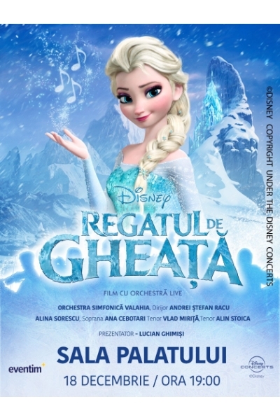 Poster eveniment Frozen - Regatul de Gheață