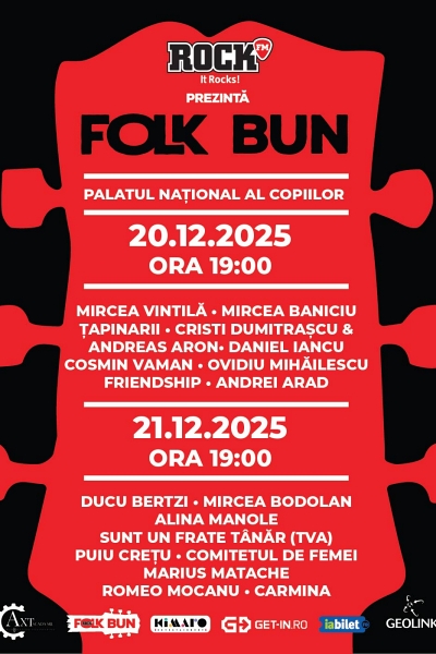 Poster eveniment Gala Folk Bun 2025
