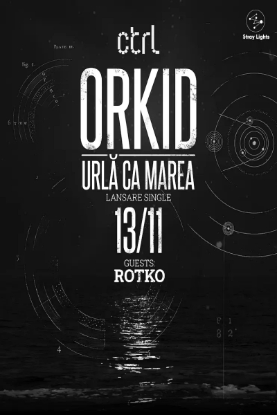Poster eveniment Orkid - lansare single
