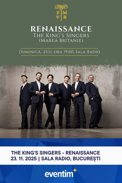 Poster eveniment The King\'s Singers - Renaissance