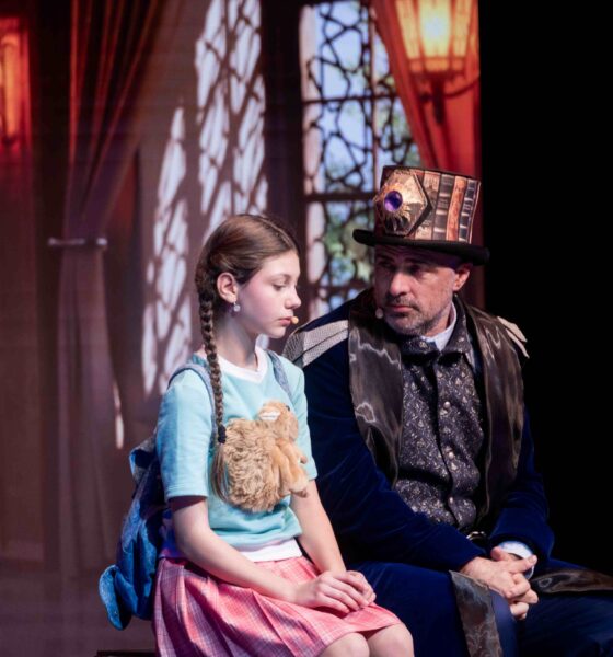 Teodora Boboc și Cornel Ilie în musicalul "Invizibilii"