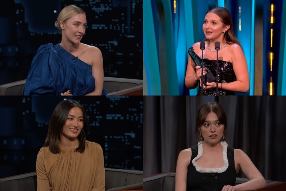 Saoirse Ronan, Mia McKenna Bruce, Anna Sawai și Aimee Lou Wood