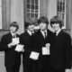 Formația The Beatles în trailerul seriei documentare "The Beatles Anthology"