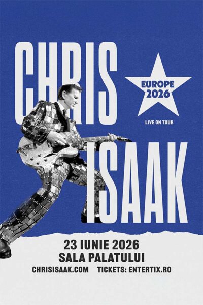 Poster eveniment Chris Isaak