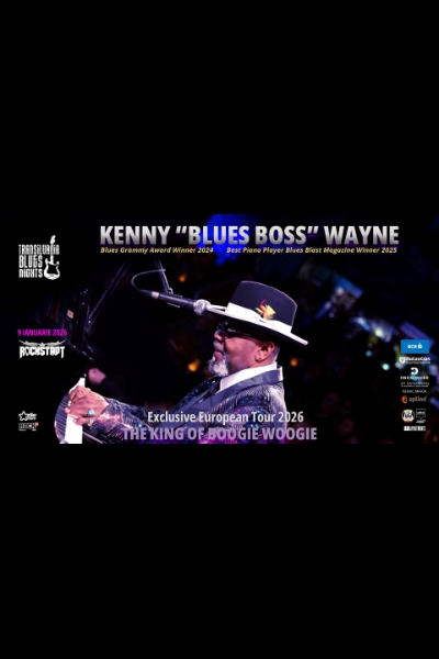 Poster eveniment Kenny \"Blues Boss\" Wayne